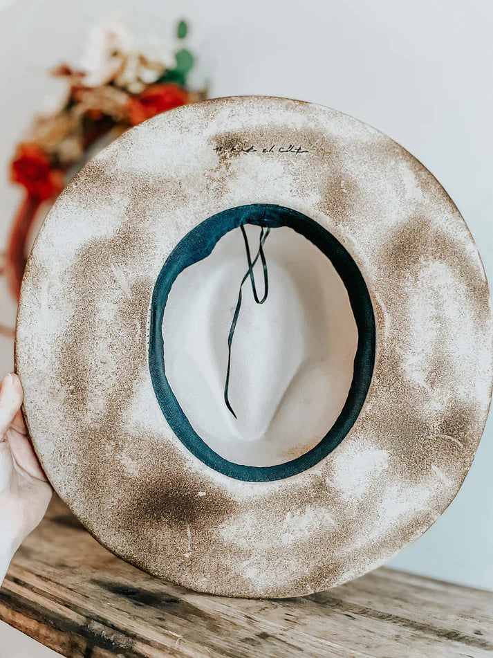 PREORDER: Scarlet Distressed Fedora