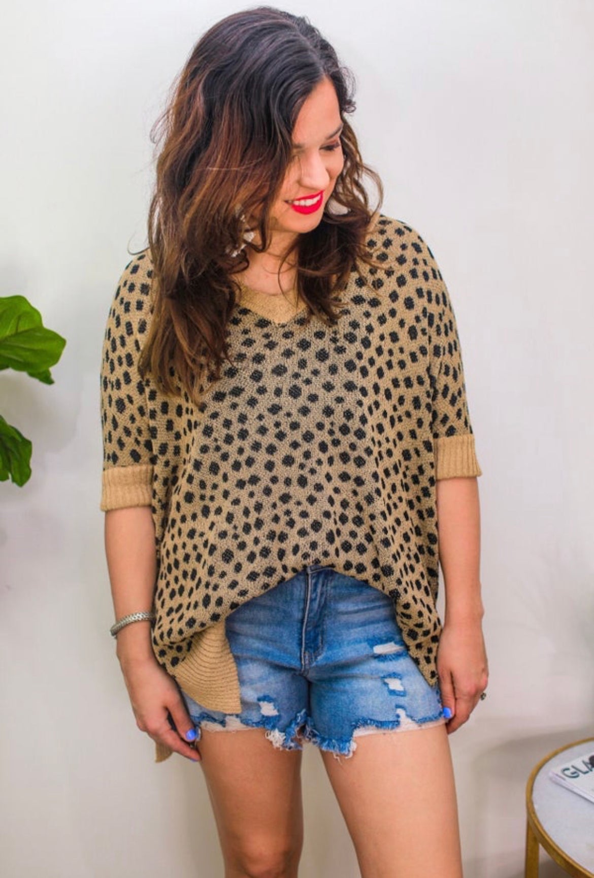 PREORDER: Jenna Hi Lo Tunic in Leopard