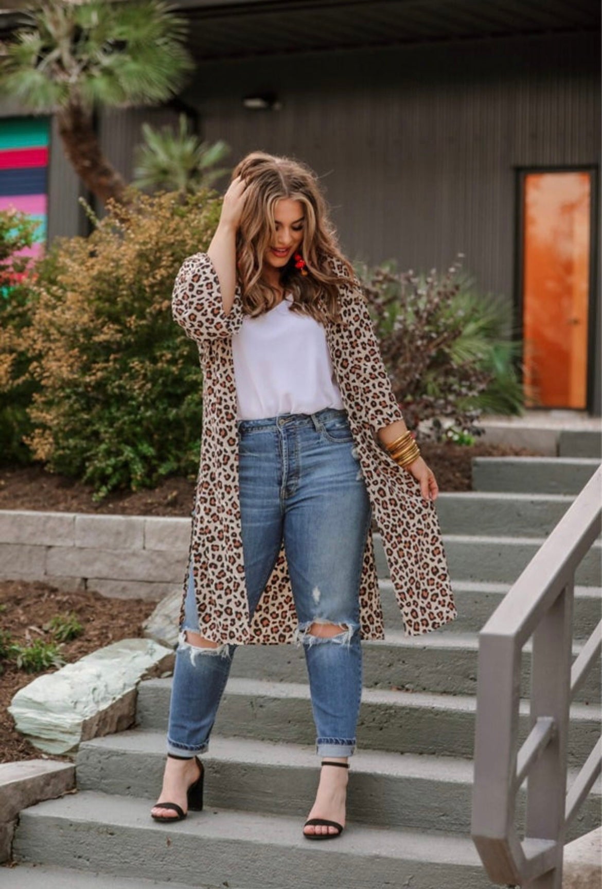 PREORDER: Spotted in Soho Leopard Kimono