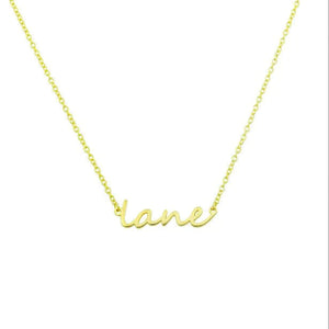 PREORDER: Custom Dainty Name Necklace